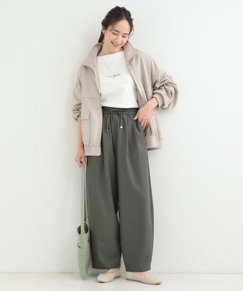 SHOO・LA・RUE / シューラルー カットソー | 【S-LL】お顔周りを美しく見せる ボートネックロンT | 詳細28