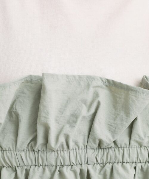 SHOO・LA・RUE / シューラルー カットソー | 【洗濯機可/S-LL】1枚で華やか フリルドッキングトップス | 詳細4