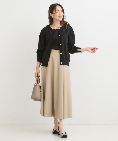 SHOO・LA・RUE / シューラルー カーディガン・ボレロ | 【洗える/S-LL】大人フェミニン さらっとタッチのニットカーディガン | 詳細7