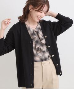 SHOO・LA・RUE / シューラルー カーディガン・ボレロ | 【洗える】もちもち ミドル丈ニットカーディガン