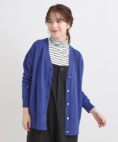 SHOO・LA・RUE / シューラルー カーディガン・ボレロ | 【洗える】もちもち ミドル丈ニットカーディガン | 詳細13