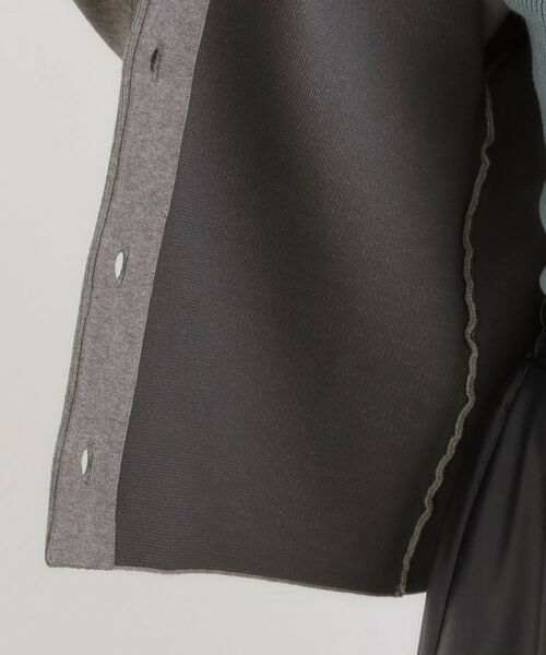 SHOO・LA・RUE / シューラルー カーディガン・ボレロ | ゴールドボタンがアクセント ダブルフェイスニットカーディガン | 詳細19