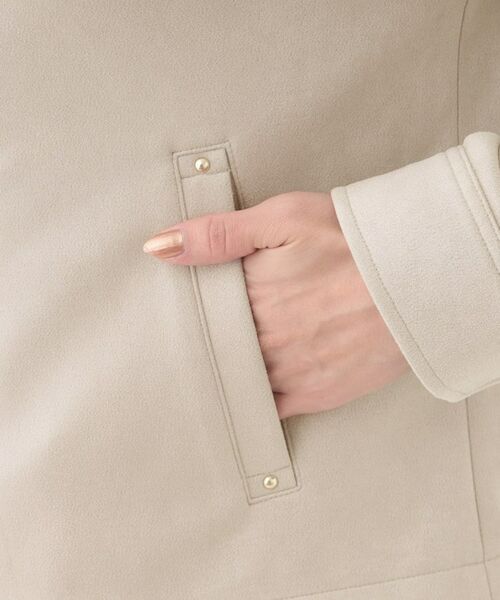 SHOO・LA・RUE / シューラルー レザーブルゾン・ジャケット | 【S-LL】上品さを纏う やわらか フェイクスエードブルゾン | 詳細19