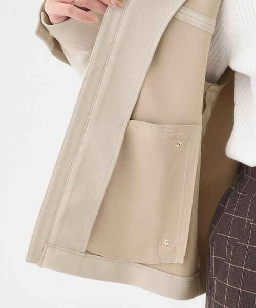 SHOO・LA・RUE / シューラルー レザーブルゾン・ジャケット | 【S-LL】上品さを纏う やわらか フェイクスエードブルゾン | 詳細21