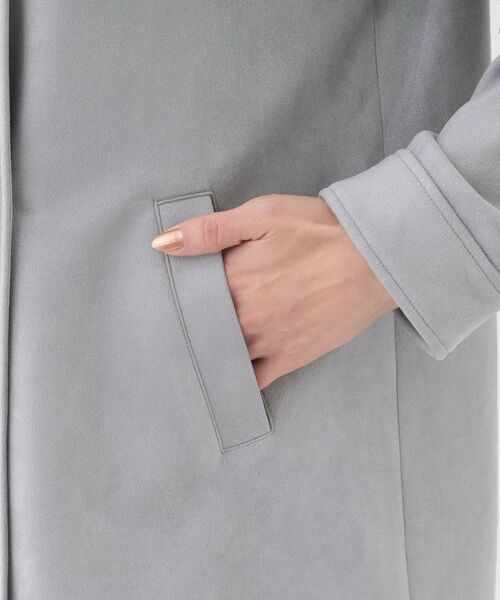 SHOO・LA・RUE / シューラルー レザーブルゾン・ジャケット | 【S-LL】上品さを纏う やわらかフェイクスエード ミドル丈ブルゾン | 詳細18