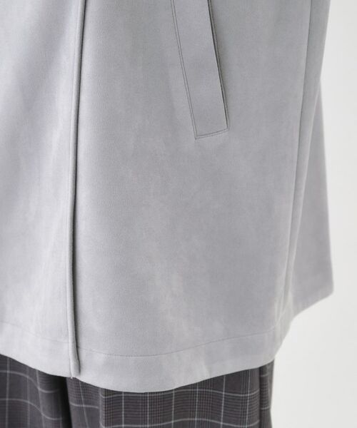 SHOO・LA・RUE / シューラルー レザーブルゾン・ジャケット | 【S-LL】上品さを纏う やわらかフェイクスエード ミドル丈ブルゾン | 詳細19