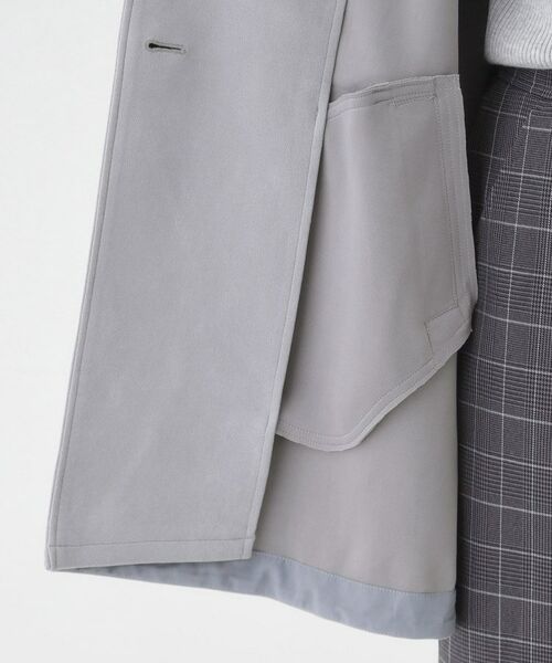 SHOO・LA・RUE / シューラルー レザーブルゾン・ジャケット | 【S-LL】上品さを纏う やわらかフェイクスエード ミドル丈ブルゾン | 詳細20