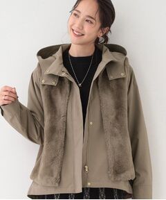 SHOO・LA・RUE / シューラルー レザーブルゾン・ジャケット | 【高レビュー/撥水/マルチWAY】フェイクファーライナー付き 欲張りマンパ