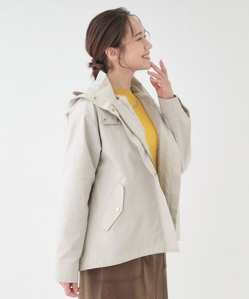 SHOO・LA・RUE / シューラルー レザーブルゾン・ジャケット | 【高レビュー/撥水/マルチWAY】フェイクファーライナー付き 欲張りマンパ | 詳細13