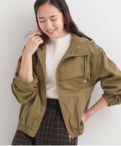 SHOO・LA・RUE / シューラルー レザーブルゾン・ジャケット | 【S-LL】気楽にさらりと羽織れる　大人のフードブルゾン