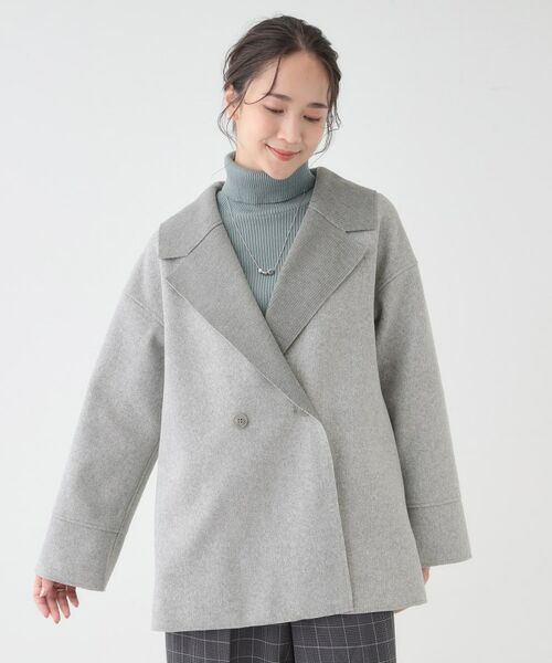 SHOO・LA・RUE / シューラルー テーラードジャケット | 【S-LL】大人のこなれ感 テーラード風コート | 詳細1