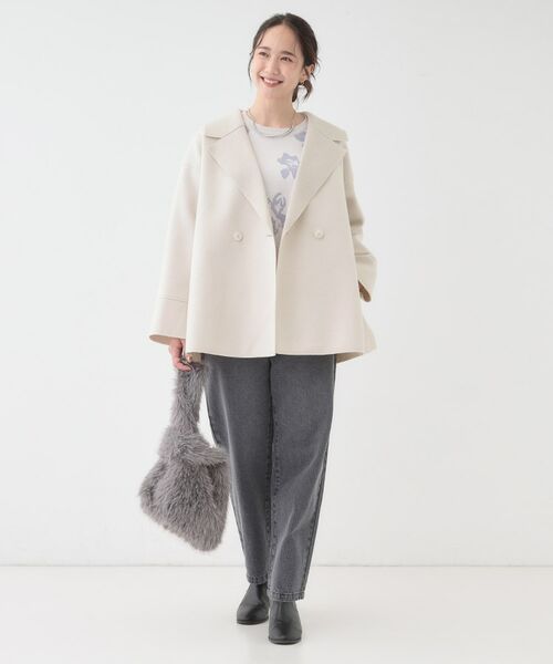 SHOO・LA・RUE / シューラルー テーラードジャケット | 【S-LL】大人のこなれ感 テーラード風コート | 詳細11