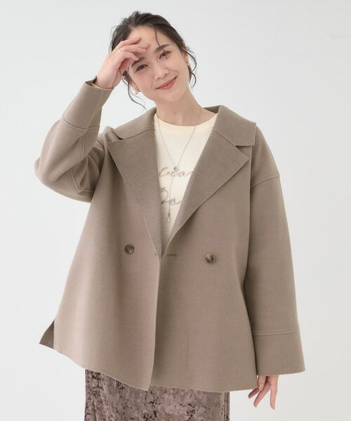 SHOO・LA・RUE / シューラルー テーラードジャケット | 【S-LL】大人のこなれ感 テーラード風コート | 詳細5