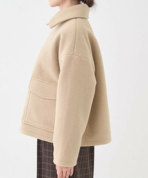 SHOO・LA・RUE / シューラルー レザーブルゾン・ジャケット | 【S-LL】大人カジュアルコーデに 襟付きZIPブルゾン | 詳細14