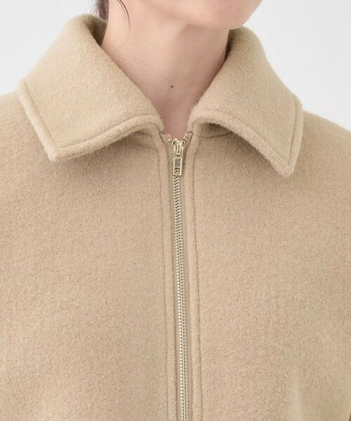 SHOO・LA・RUE / シューラルー レザーブルゾン・ジャケット | 【S-LL】大人カジュアルコーデに 襟付きZIPブルゾン | 詳細16