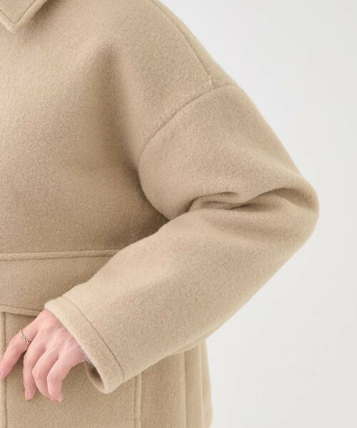 SHOO・LA・RUE / シューラルー レザーブルゾン・ジャケット | 【S-LL】大人カジュアルコーデに 襟付きZIPブルゾン | 詳細17