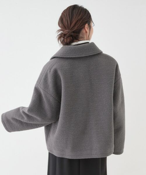 SHOO・LA・RUE / シューラルー レザーブルゾン・ジャケット | 【S-LL】大人カジュアルコーデに 襟付きZIPブルゾン | 詳細6