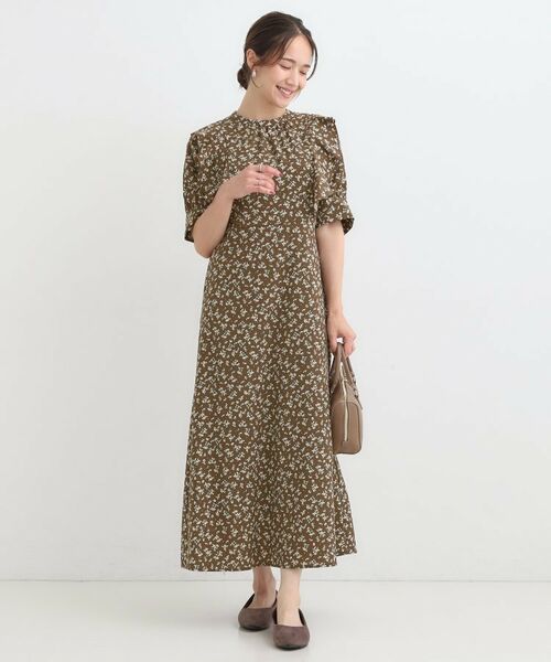 SHOO・LA・RUE / シューラルー ロング・マキシ丈ワンピース | 【S-LL】クラシカルな 花柄ワンピース | 詳細5