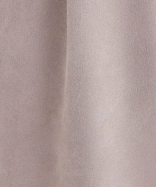 SHOO・LA・RUE / シューラルー ショート・ハーフ・半端丈パンツ | 【洗濯機可/S-LL】やわらかスエード調ガウチョパンツ | 詳細12