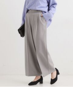 SHOO・LA・RUE / シューラルー パンツ | 【着丈選べる】大人のきれいめスタイルに ウールフィール ワイドパンツ