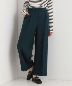 SHOO・LA・RUE / シューラルー パンツ | 【着丈選べる】大人のきれいめスタイルに ウールフィール ワイドパンツ