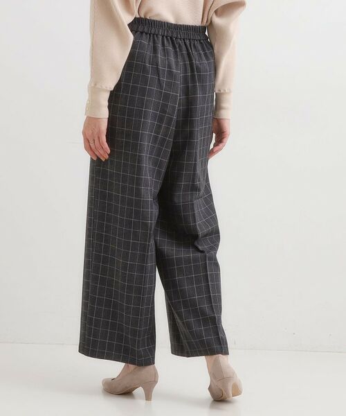 SHOO・LA・RUE / シューラルー パンツ | 【着丈選べる】大人のきれいめスタイルに ウールフィール ワイドパンツ | 詳細23