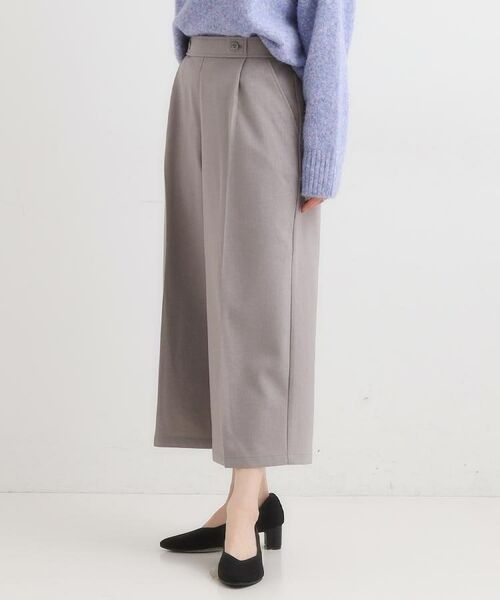 SHOO・LA・RUE / シューラルー パンツ | 【着丈選べる】大人のきれいめスタイルに ウールフィール ワイドパンツ | 詳細5