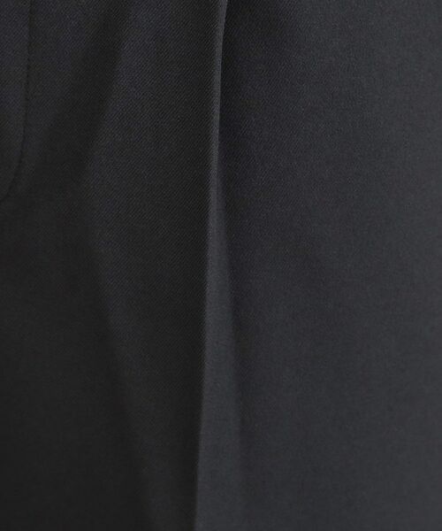 SHOO・LA・RUE / シューラルー パンツ | 【S-LL/チェック柄アソート】脚のラインをきれいに見せる タックテーパードパンツ | 詳細4