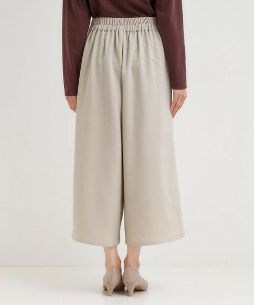 SHOO・LA・RUE / シューラルー ショート・ハーフ・半端丈パンツ | 【S-LL】ウエストデザインガウチョパンツ | 詳細15