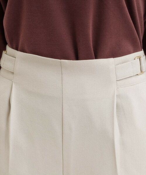 SHOO・LA・RUE / シューラルー ショート・ハーフ・半端丈パンツ | 【S-LL】ウエストデザインガウチョパンツ | 詳細16