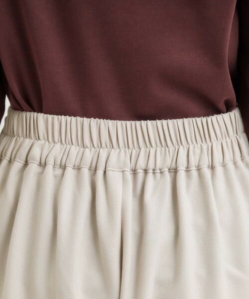 SHOO・LA・RUE / シューラルー ショート・ハーフ・半端丈パンツ | 【S-LL】ウエストデザインガウチョパンツ | 詳細17