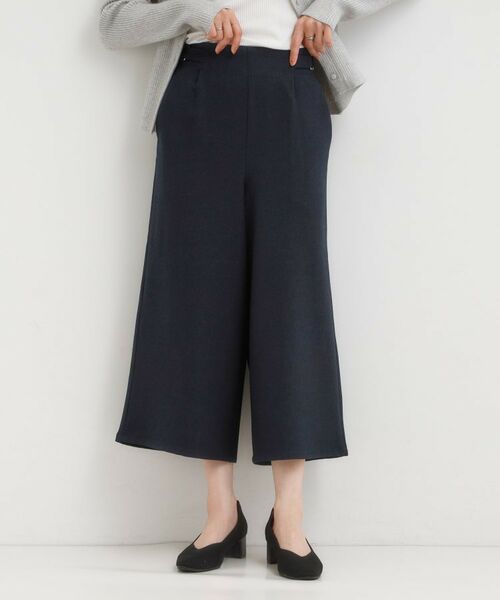 SHOO・LA・RUE / シューラルー ショート・ハーフ・半端丈パンツ | 【S-LL】ウエストデザインガウチョパンツ | 詳細6