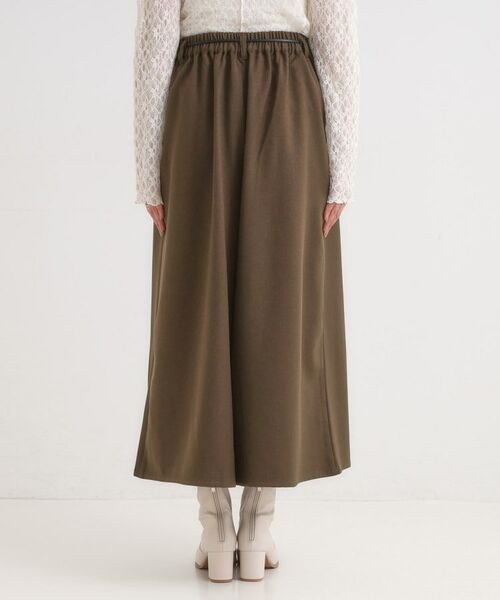 SHOO・LA・RUE / シューラルー ショート・ハーフ・半端丈パンツ | 【S-LL/2点セット】脚のラインを拾いにくい ベルト付きタックスカーチョパンツ | 詳細15