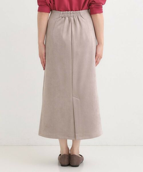SHOO・LA・RUE / シューラルー ロング・マキシ丈スカート | 【洗濯機可】上品できれい見え フェイクスエード ナロースカート | 詳細19