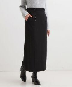 SHOO・LA・RUE / シューラルー ロング・マキシ丈スカート | 【洗濯後しわになりにくい】ポケット付き ナロースカート