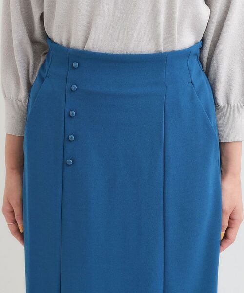 SHOO・LA・RUE / シューラルー ロング・マキシ丈スカート | 【洗濯後しわになりにくい】ポケット付き ナロースカート | 詳細16