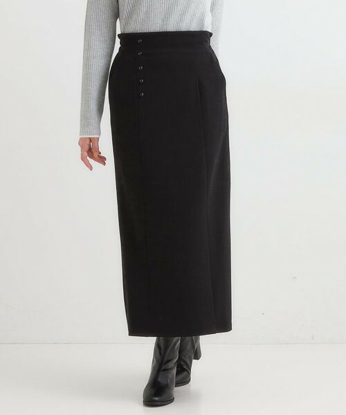 SHOO・LA・RUE / シューラルー ロング・マキシ丈スカート | 【洗濯後しわになりにくい】ポケット付き ナロースカート | 詳細2