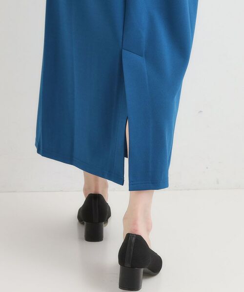 SHOO・LA・RUE / シューラルー ロング・マキシ丈スカート | 【洗濯後しわになりにくい】ポケット付き ナロースカート | 詳細20