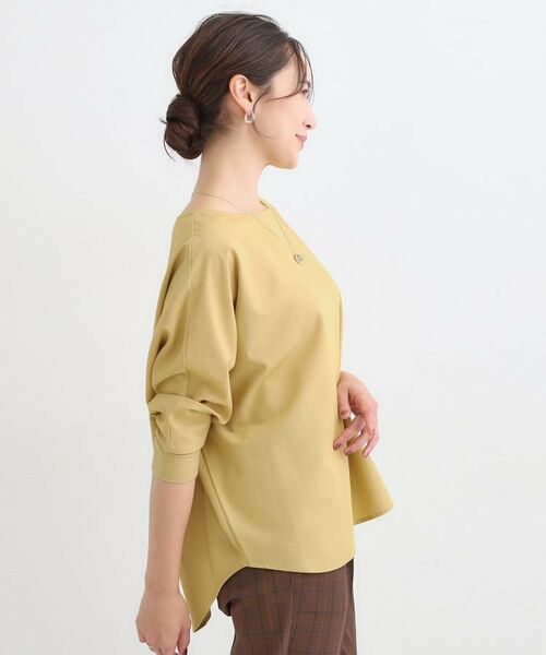 SHOO・LA・RUE / シューラルー シャツ・ブラウス | 【洗濯後しわになりにくい】1枚でサマ見え 8分袖ドルマンブラウス | 詳細10