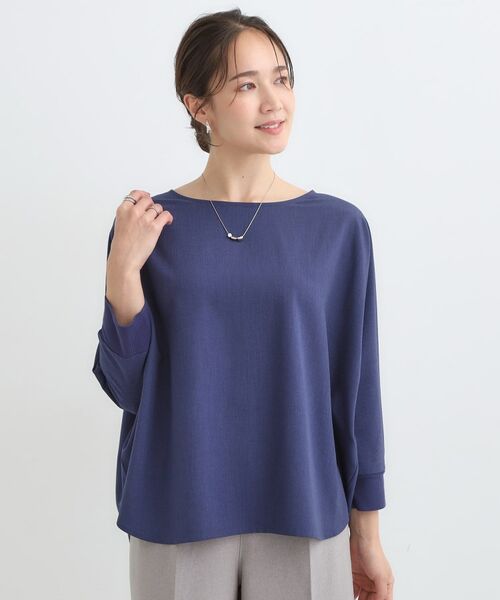 SHOO・LA・RUE / シューラルー シャツ・ブラウス | 【洗濯後しわになりにくい】1枚でサマ見え 8分袖ドルマンブラウス | 詳細21