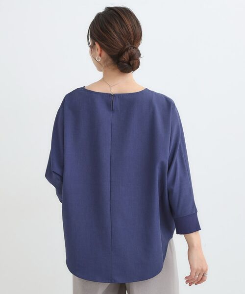 SHOO・LA・RUE / シューラルー シャツ・ブラウス | 【洗濯後しわになりにくい】1枚でサマ見え 8分袖ドルマンブラウス | 詳細22