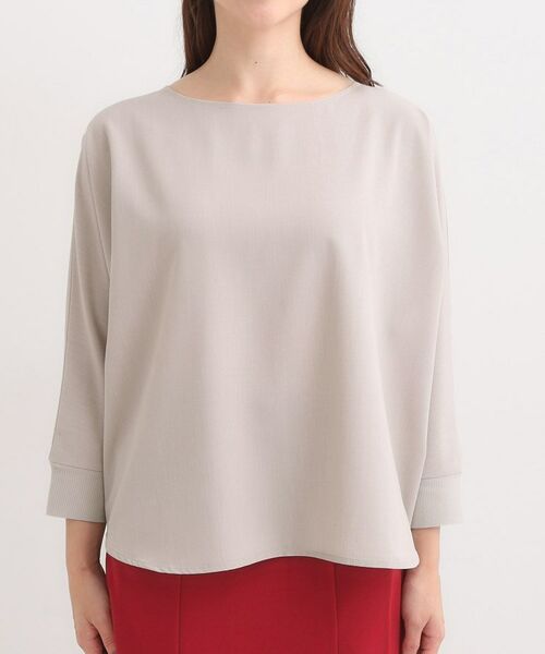 SHOO・LA・RUE / シューラルー シャツ・ブラウス | 【洗濯後しわになりにくい】1枚でサマ見え 8分袖ドルマンブラウス | 詳細25