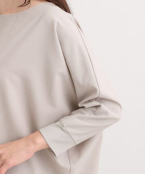 SHOO・LA・RUE / シューラルー シャツ・ブラウス | 【洗濯後しわになりにくい】1枚でサマ見え 8分袖ドルマンブラウス | 詳細30