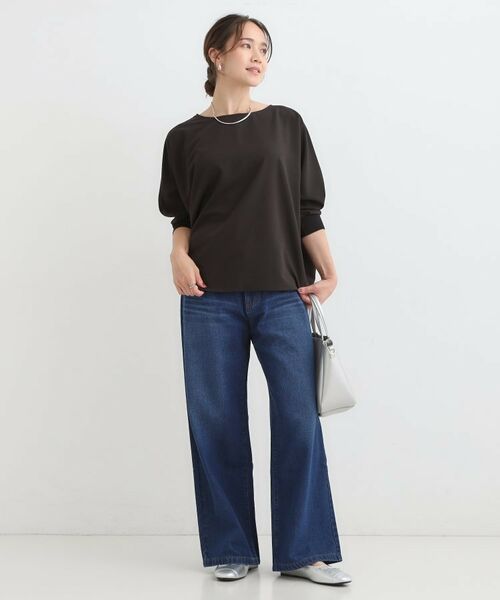 SHOO・LA・RUE / シューラルー シャツ・ブラウス | 【洗濯後しわになりにくい】1枚でサマ見え 8分袖ドルマンブラウス | 詳細7