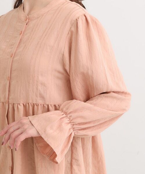 SHOO・LA・RUE / シューラルー シャツ・ブラウス | 【S-LL】大人フェミニン ペプラム風フリルブラウス | 詳細13
