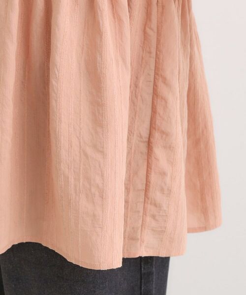 SHOO・LA・RUE / シューラルー シャツ・ブラウス | 【S-LL】大人フェミニン ペプラム風フリルブラウス | 詳細15