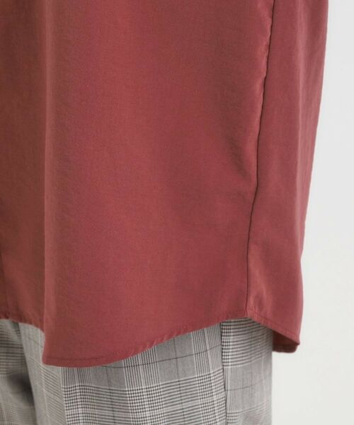 SHOO・LA・RUE / シューラルー シャツ・ブラウス | 【S-LL/洗濯後しわになりにくい/吸水速乾/UV】大人フェミニンな装いに 襟フリルブラウス | 詳細22