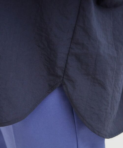 SHOO・LA・RUE / シューラルー シャツ・ブラウス | 【洗える/S-LL】羽織りにもなる ビックポケットVネックシャツ | 詳細19