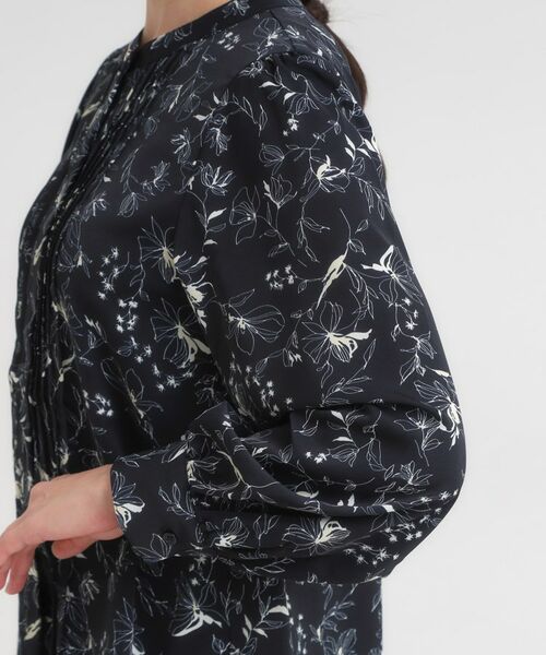 SHOO・LA・RUE / シューラルー シャツ・ブラウス | 【セットアップ可】ピンタックバンドカラーブラウス | 詳細22