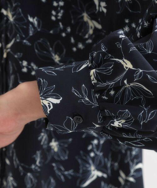 SHOO・LA・RUE / シューラルー シャツ・ブラウス | 【セットアップ可】ピンタックバンドカラーブラウス | 詳細23